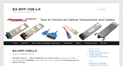 Desktop Screenshot of ex-sfp-1ge-lx.com